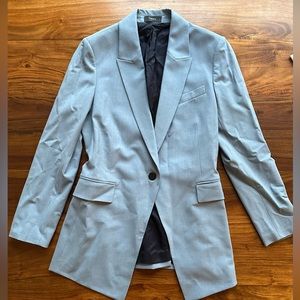 Theory Etienne Good Wool jacket in size 6, matching pants in size 8.